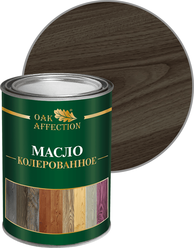 Колерованное масло венге 1000 мл oakaffection