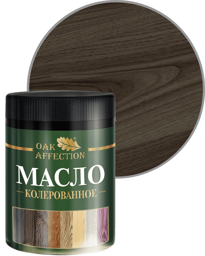 Колерованное масло цвет венге 200 мл oakaffection